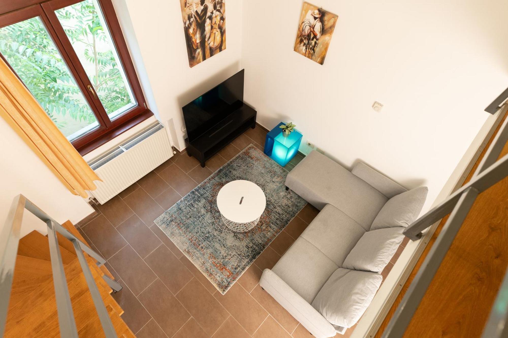 布达佩斯Danube Dwelling Akacfa 41公寓 外观 照片